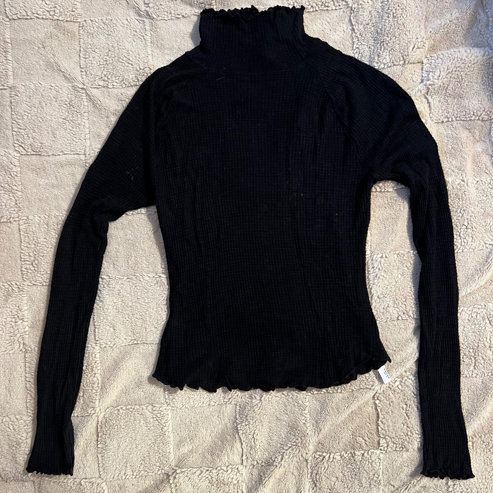 Free People Turtleneck Thermal Top
